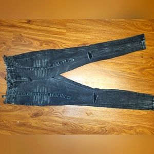 Ladies denim  jeans,black and grey